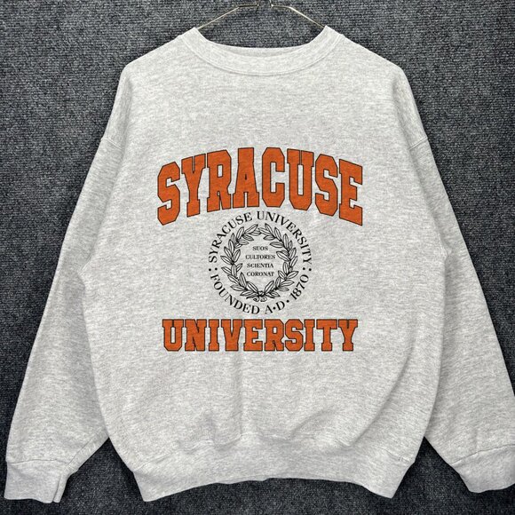 1870 Syracuse Orange university varsity Vintage shirt vintage sweatshirt - Picture 1 of 2